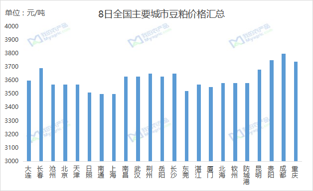 甘肃豆粕最新价格走势分析